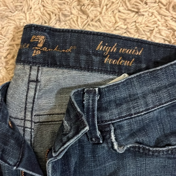 7 for all mankind jeans, size 27 - Picture 2 of 3
